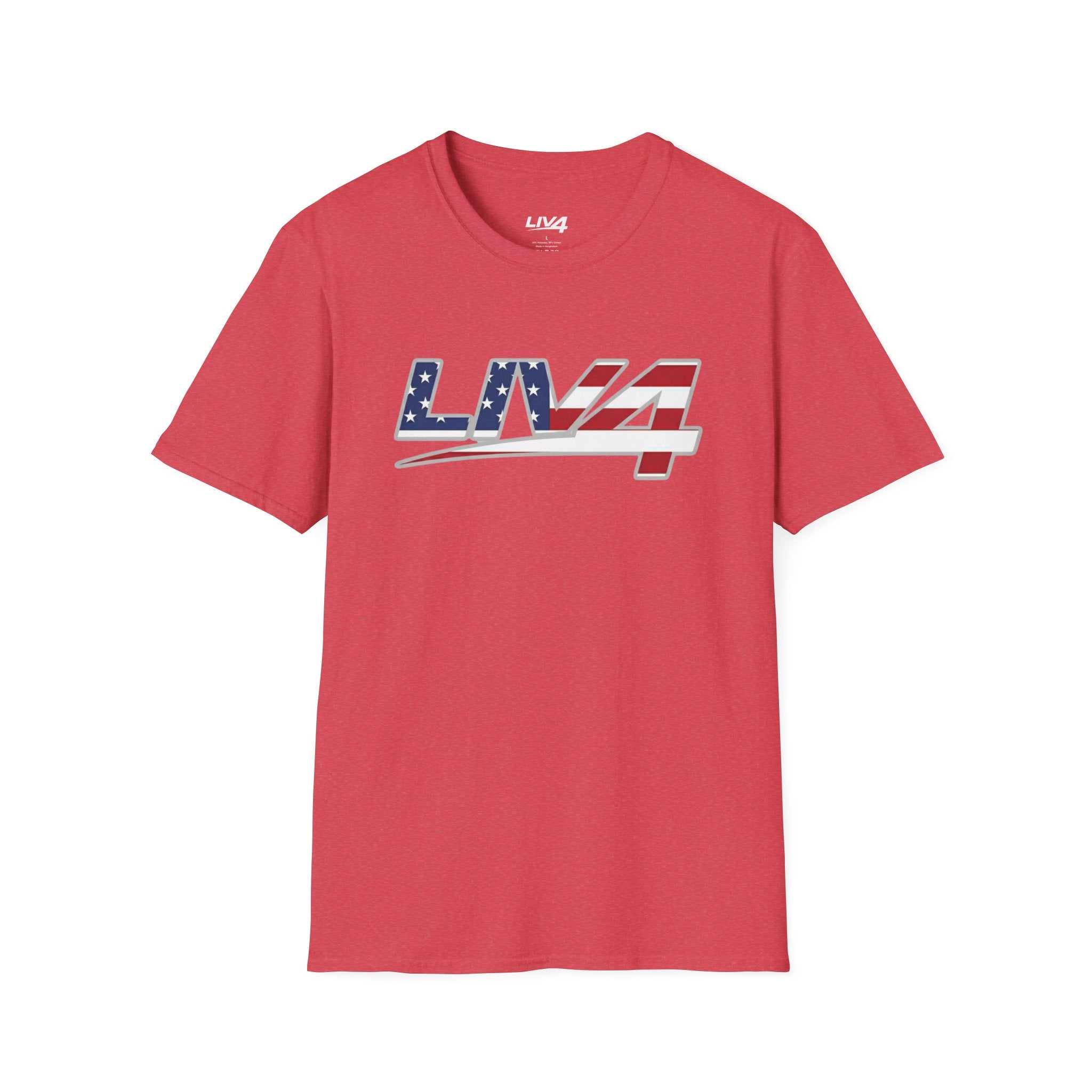 LIV 4 Patriotic Unisex Lightweight T-Shirt