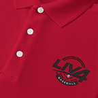 LIV 4 Baseball Embroidered Men's Performance Polo | Lightweight UPF 50
