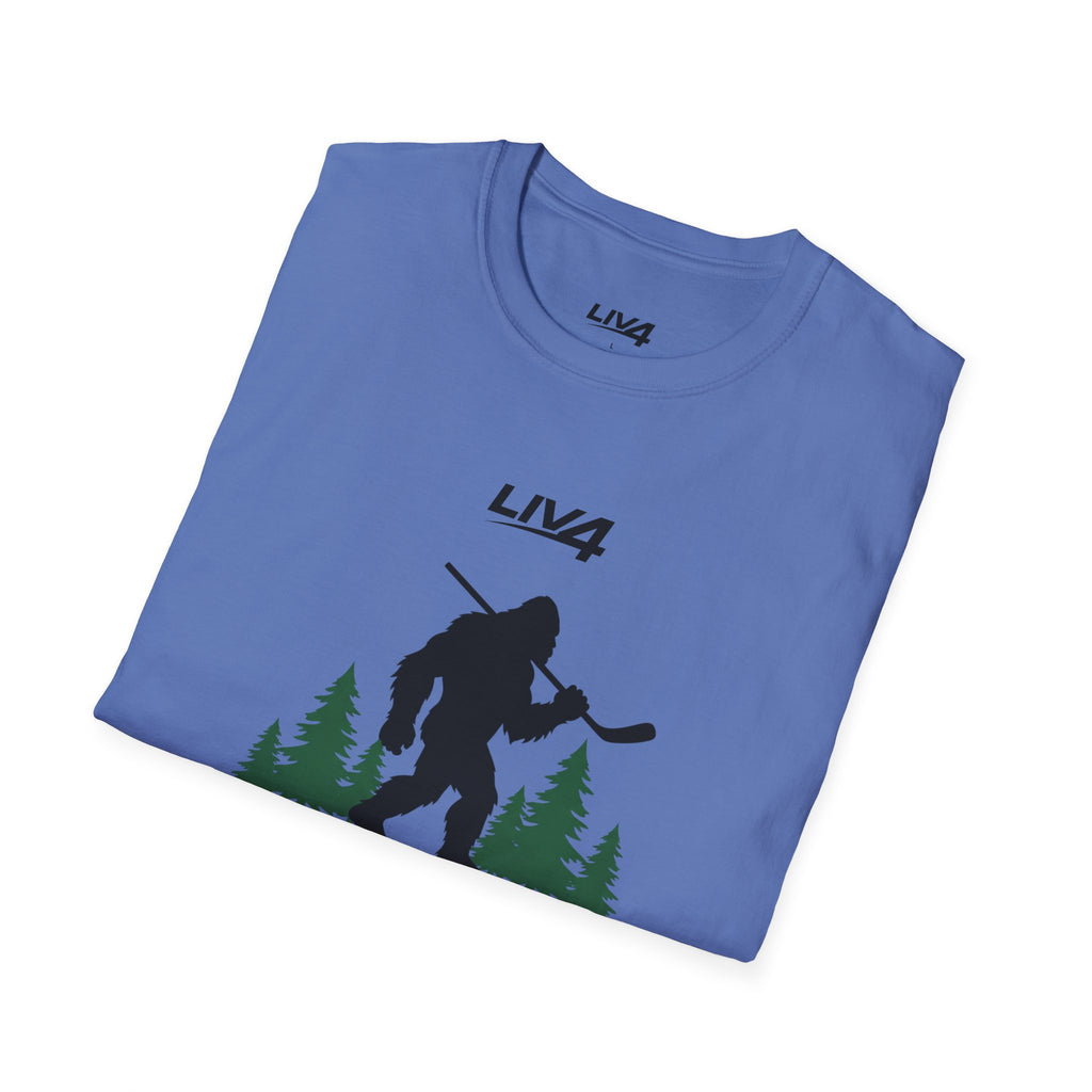 LIV 4 Sasquatch Hockey Unisex Lightweight T-Shirt