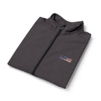 LIV 4 Embroidered Patriotic Men's Premium Soft Shell Vest | Wind-Resistant | Water-Repellent