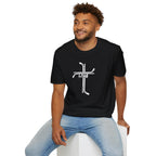 LIV 4 Hockey Cross Unisex Lightweight T-Shirt | White Letter