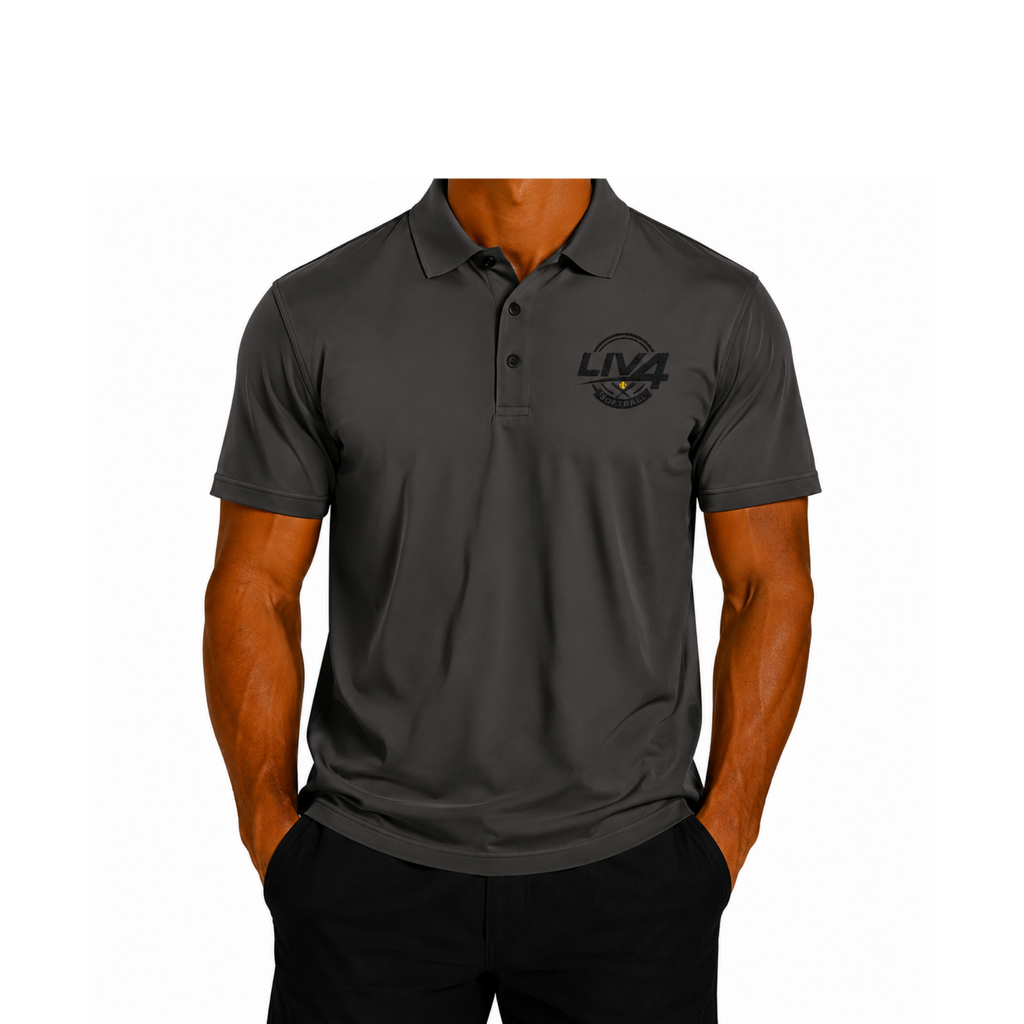 LIV 4 Softball Embroidered Men's Performance Polo | Lightweight UPF 50