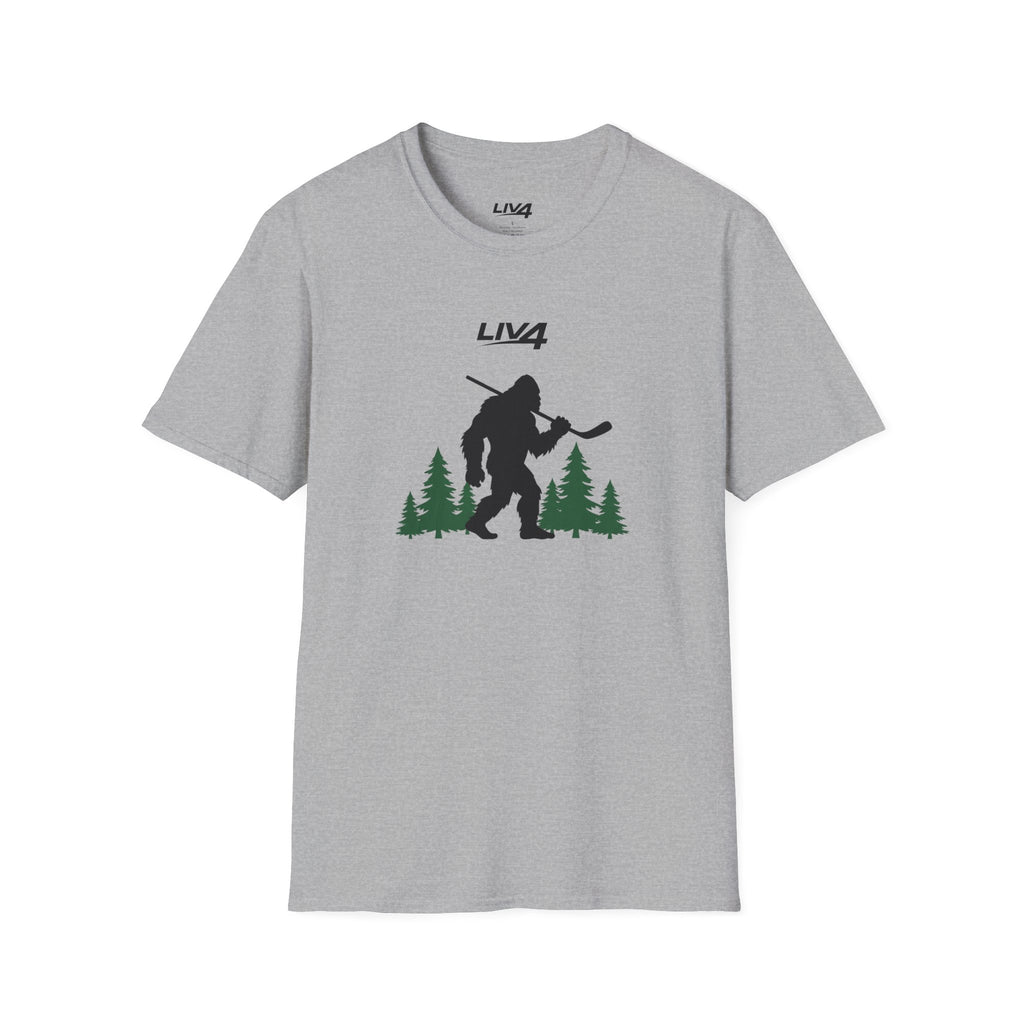 LIV 4 Sasquatch Hockey Unisex Lightweight T-Shirt