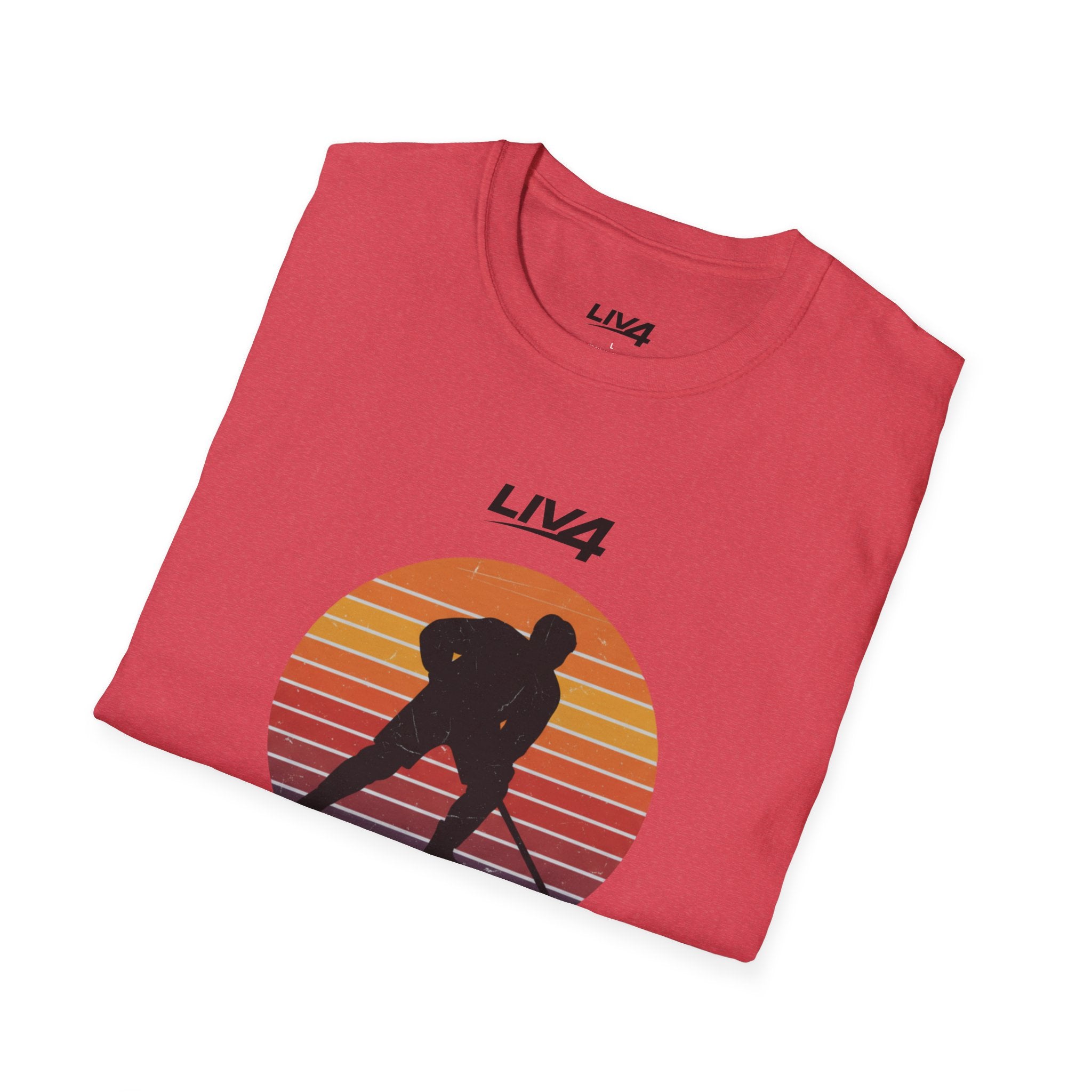 LIV 4 Sunset Hockey Unisex Lightweight T-Shirt