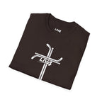 LIV 4 Hockey Cross Unisex Lightweight T-Shirt | White Letter