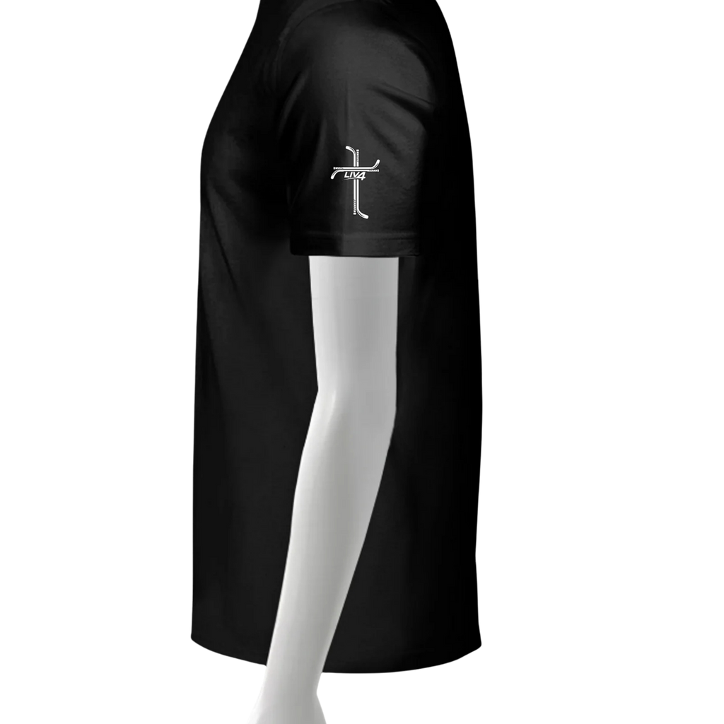 LIV 4 Hockey Cross Men's Performance UV Protection Crew Neck T-Shirt
