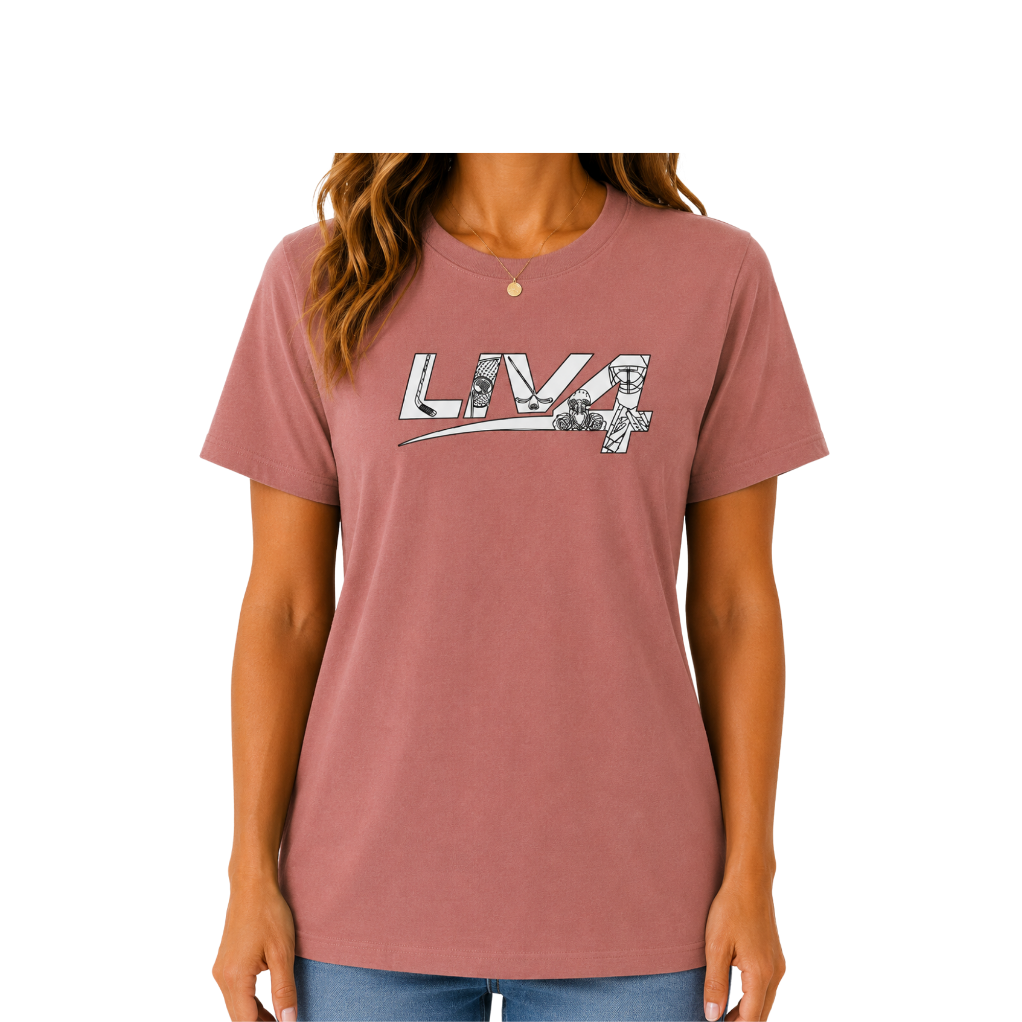 LIV 4 Hockey Icons Women's Relaxed T-Shirt