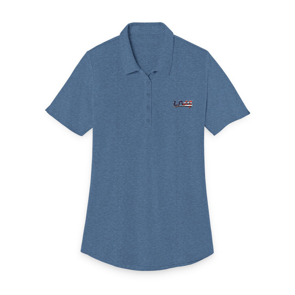 LIV 4 Embroidered Patriotic Women's Premium Polo
