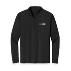 LIV 4 Embroidered Patriotic Men's Performance Lightweight Quarter-Zip | UPF 50