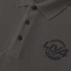 LIV 4 Lacrosse Embroidered Men's Performance Polo | Lightweight UPF 50