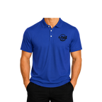 LIV 4 Soccer Embroidered Men's Performance Polo | Lightweight UPF 50