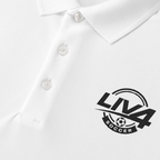 LIV 4 Soccer Embroidered Men's Performance Polo | Lightweight UPF 50