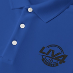 LIV 4 Soccer Embroidered Men's Performance Polo | Lightweight UPF 50