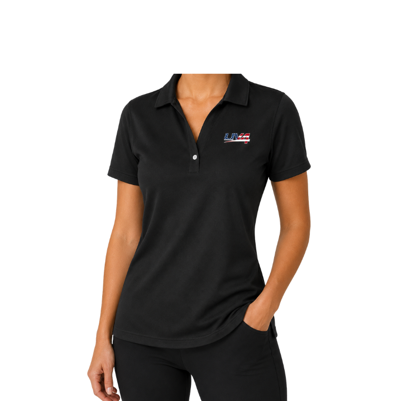 LIV 4 Patriotic Women's Performance Polo | Lightweight UPF 50