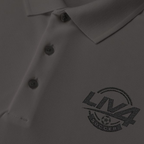LIV 4 Soccer Embroidered Men's Performance Polo | Lightweight UPF 50
