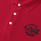LIV 4 Soccer Embroidered Men's Performance Polo | Lightweight UPF 50