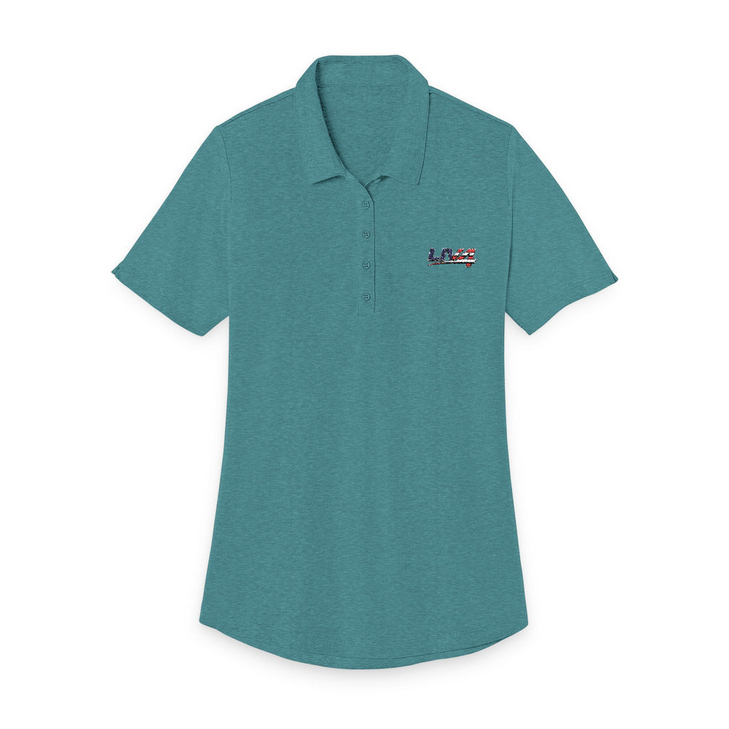 LIV 4 Embroidered Patriotic Women's Premium Polo