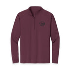 LIV 4 Lacrosse Embroidered Men's Performance Lightweight Quarter-Zip | Moisture Wicking