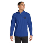 LIV 4 Softball Embroidered Men's Performance Lightweight Quarter-Zip | Moisture Wicking