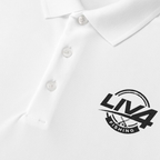 LIV 4 Fishing Embroidered Men's Performance Polo | Lightweight UPF 50