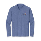 LIV 4 Embroidered Patriotic Men's Performance Lightweight Quarter-Zip | UPF 50