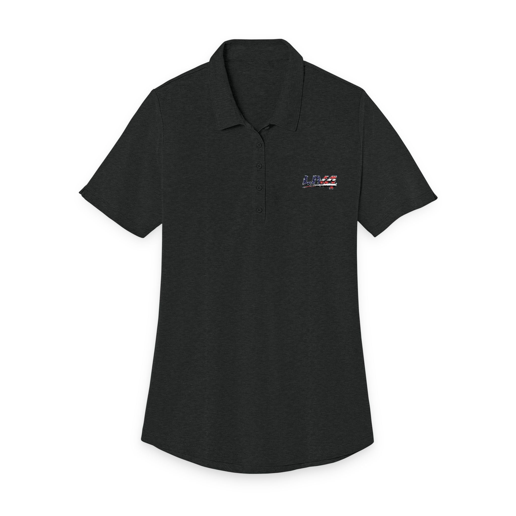 LIV 4 Embroidered Patriotic Women's Premium Polo