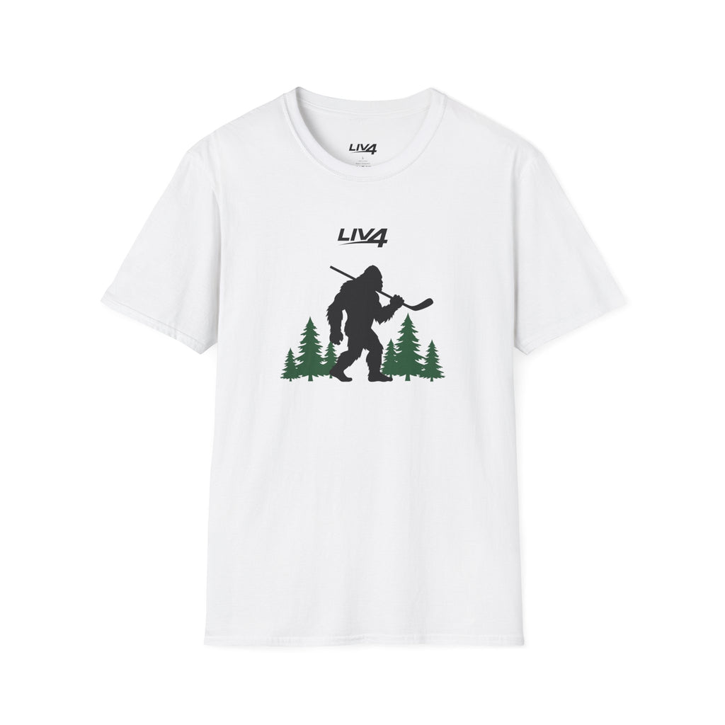 LIV 4 Sasquatch Hockey Unisex Lightweight T-Shirt