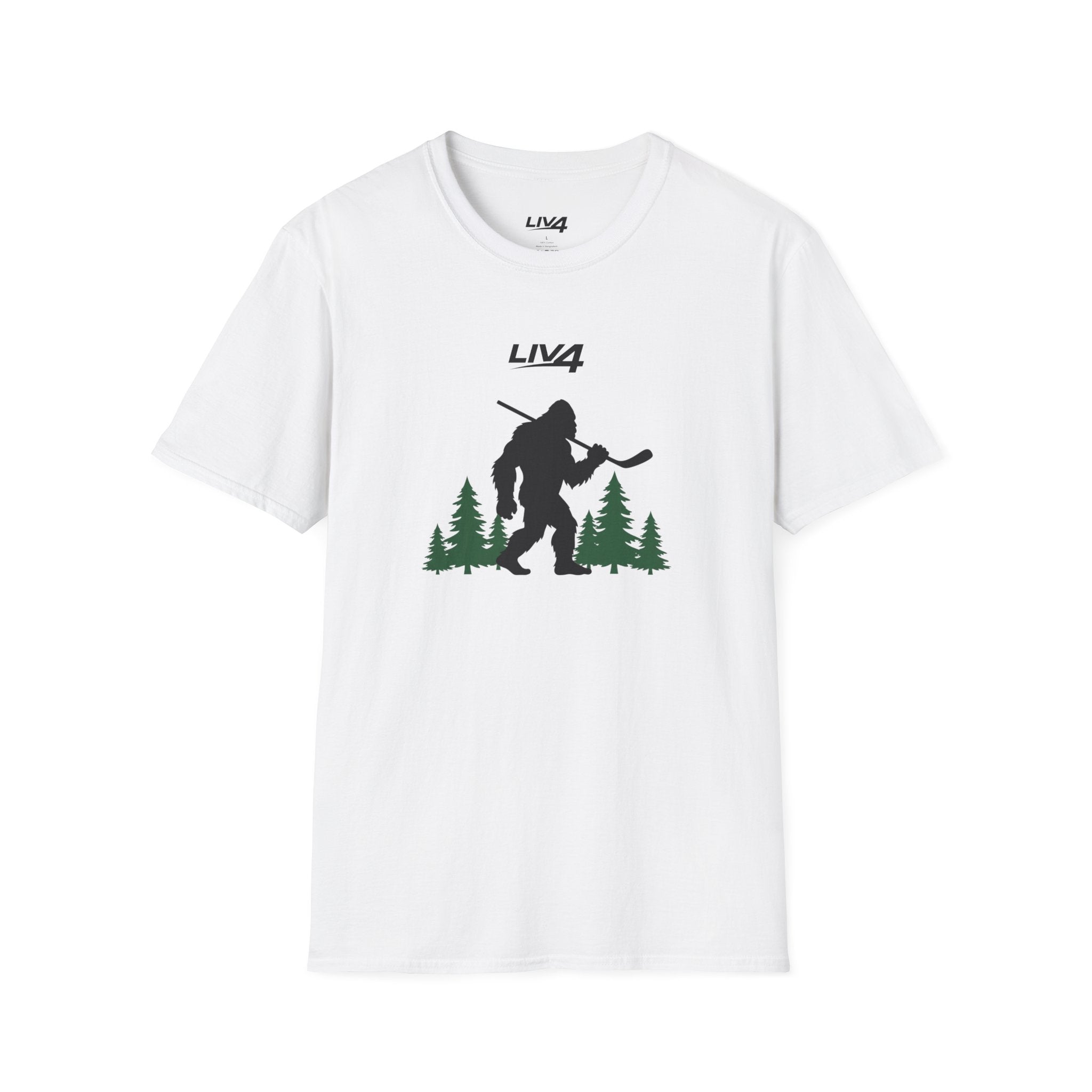 LIV 4 Sasquatch Hockey Unisex Lightweight T-Shirt