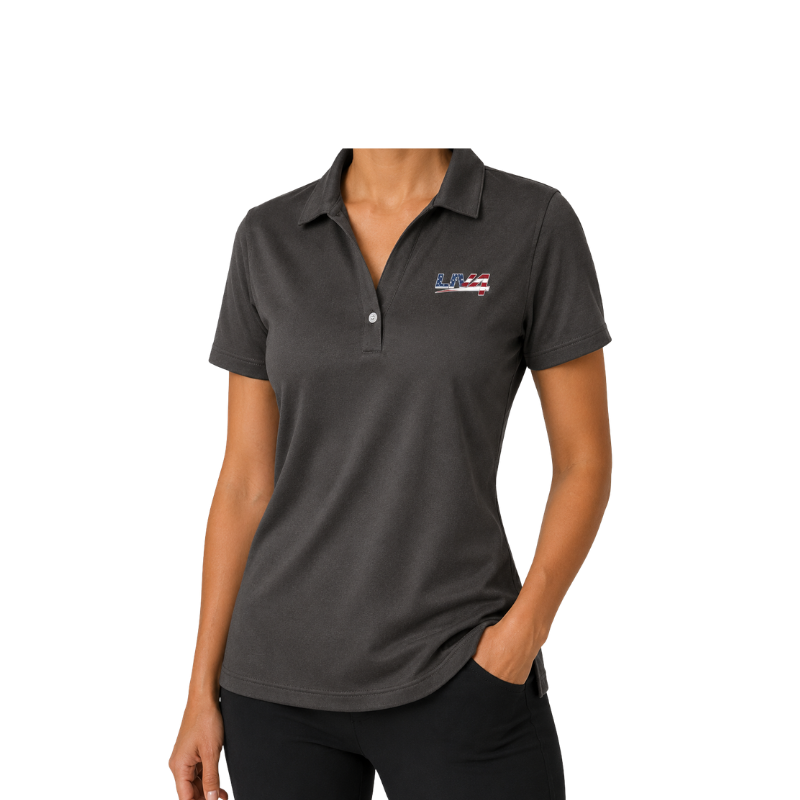 LIV 4 Patriotic Women's Performance Polo | Lightweight UPF 50