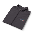 LIV 4 Embroidered Patriotic Men's Premium Soft Shell Vest | Wind-Resistant | Water-Repellent