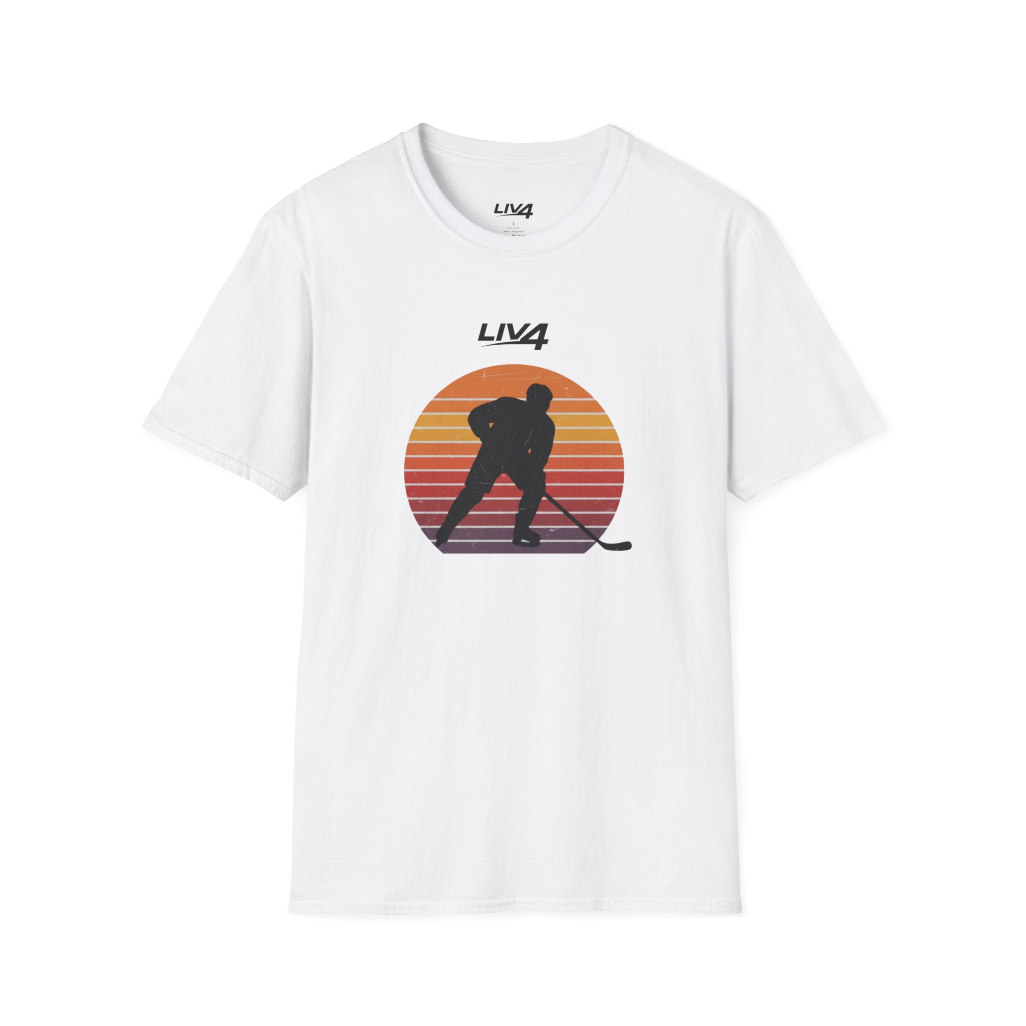 LIV 4 Sunset Hockey Unisex Lightweight T-Shirt