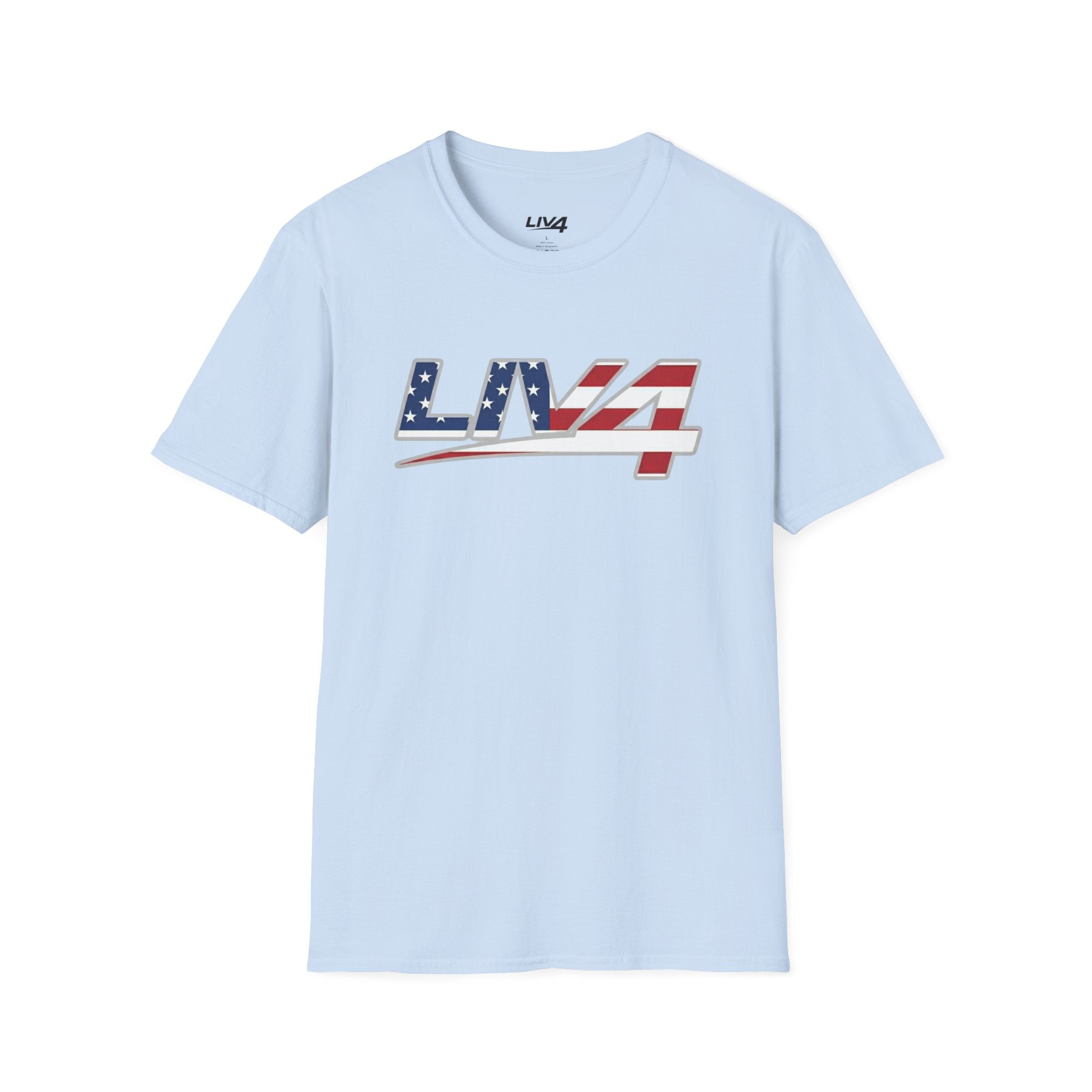 LIV 4 Patriotic Unisex Lightweight T-Shirt