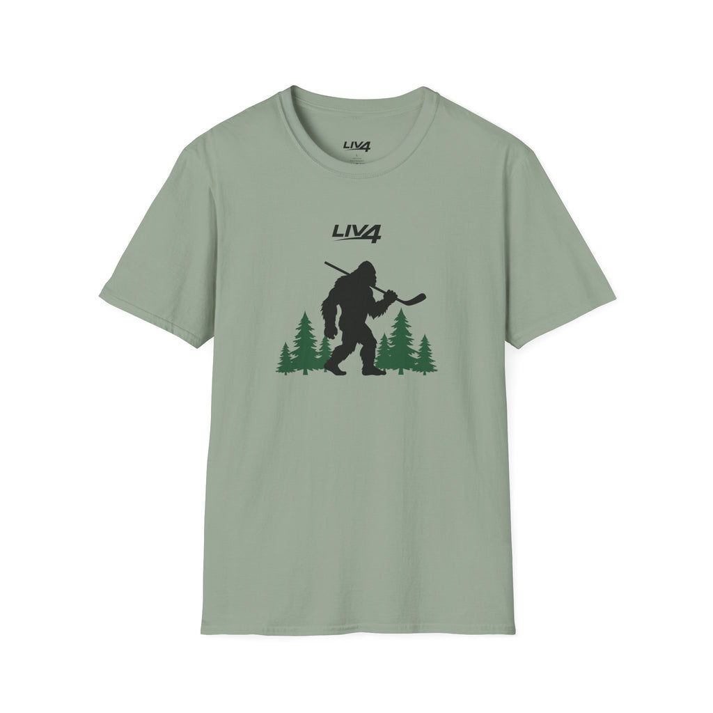 LIV 4 Sasquatch Hockey Unisex Lightweight T-Shirt