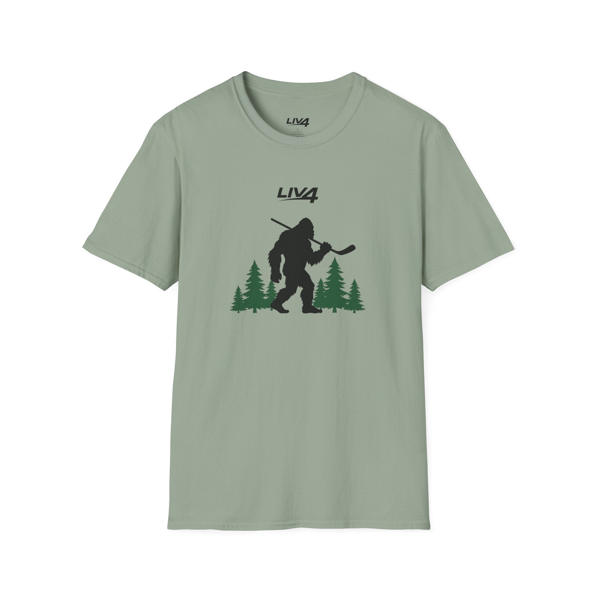 LIV 4 Sasquatch Hockey Unisex Lightweight T-Shirt
