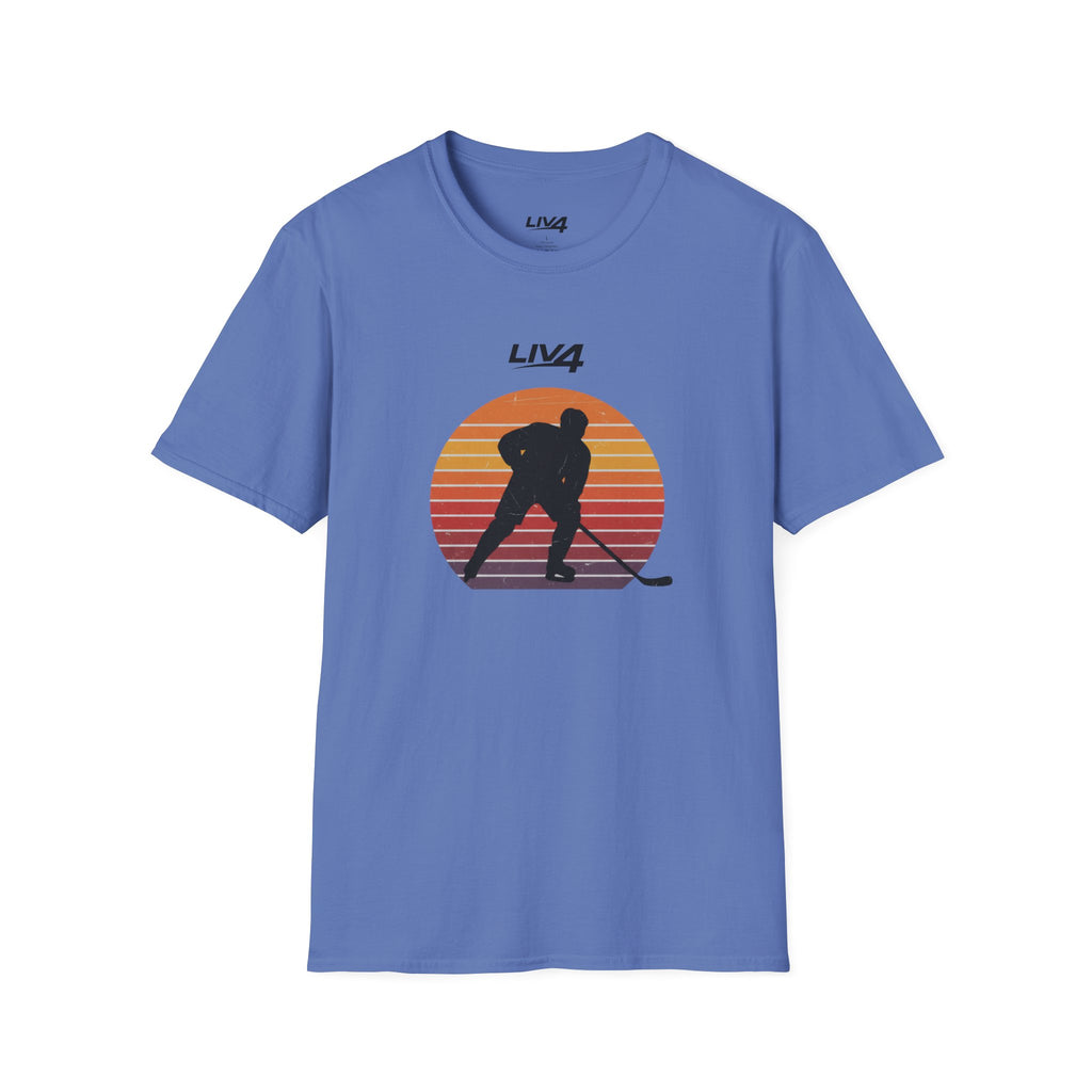 LIV 4 Sunset Hockey Unisex Lightweight T-Shirt