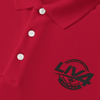 LIV 4 Hockey Embroidered Men's Performance Polo | Lightweight UPF 50