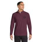 LIV 4 Baseball Embroidered Men's Performance Lightweight Quarter-Zip | Moisture Wicking