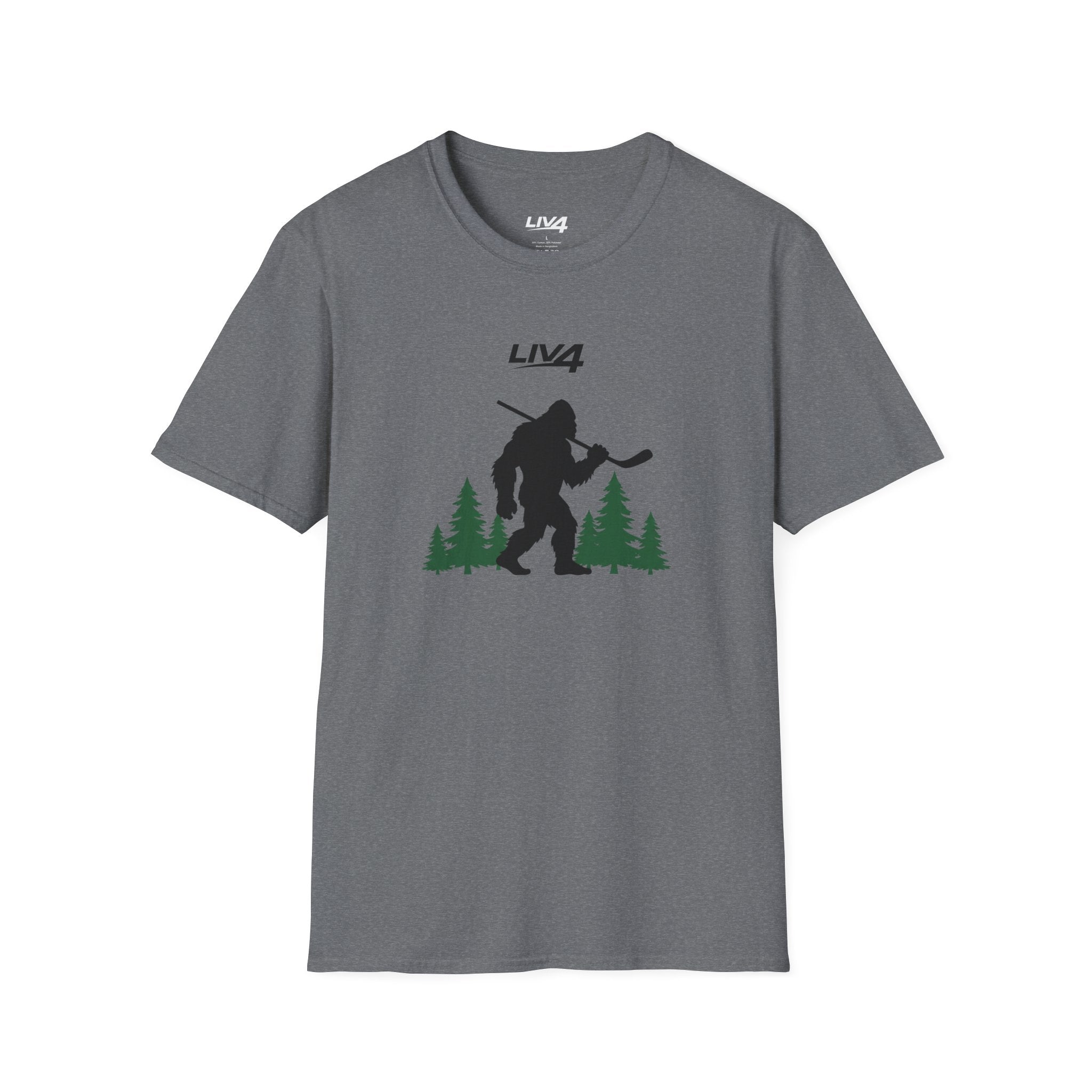 LIV 4 Sasquatch Hockey Unisex Lightweight T-Shirt