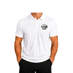 LIV 4 Golfing Embroidered Men's Performance Polo | Lightweight UPF 50