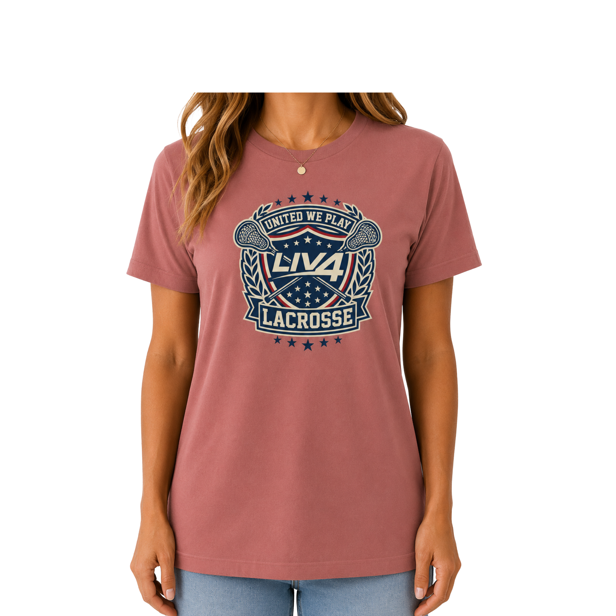 LIV 4 United We Play Lacrosse Women's Relaxed T-Shirt