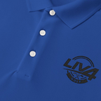 LIV 4 Golfing Embroidered Men's Performance Polo | Lightweight UPF 50