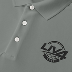 LIV 4 Golfing Embroidered Men's Performance Polo | Lightweight UPF 50