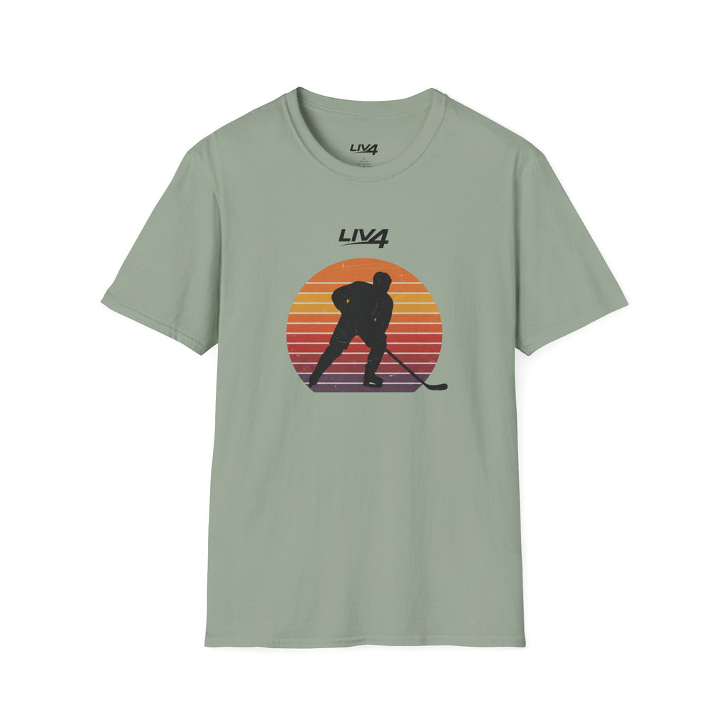 LIV 4 Sunset Hockey Unisex Lightweight T-Shirt