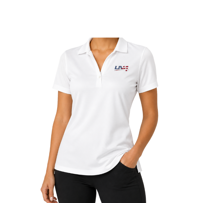 LIV 4 Patriotic Women's Performance Polo | Lightweight UPF 50