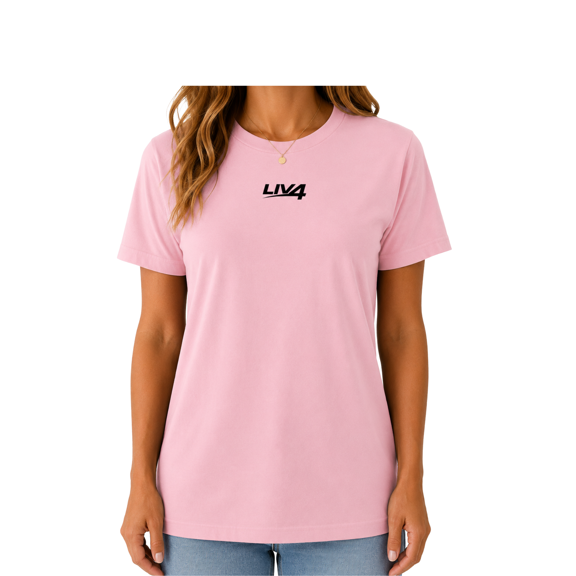 LIV 4 Women's Relaxed T-Shirt | Black Logo