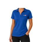 LIV 4 Patriotic Women's Performance Polo | UV Protection