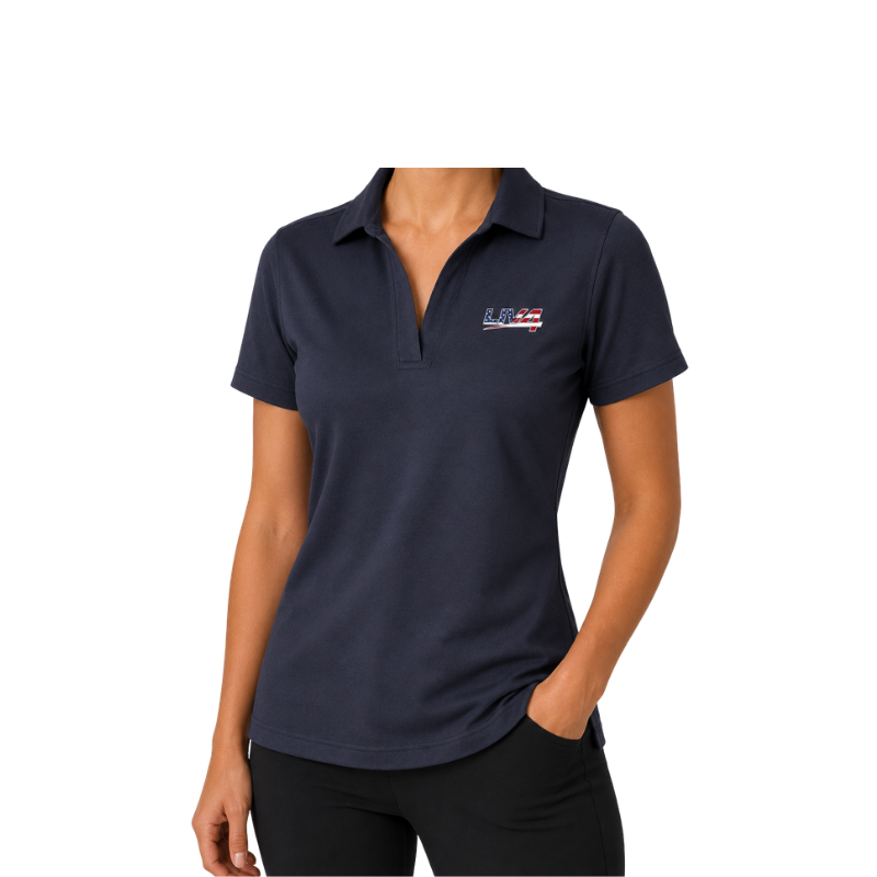 LIV 4 Patriotic Women's Performance Polo | UV Protection