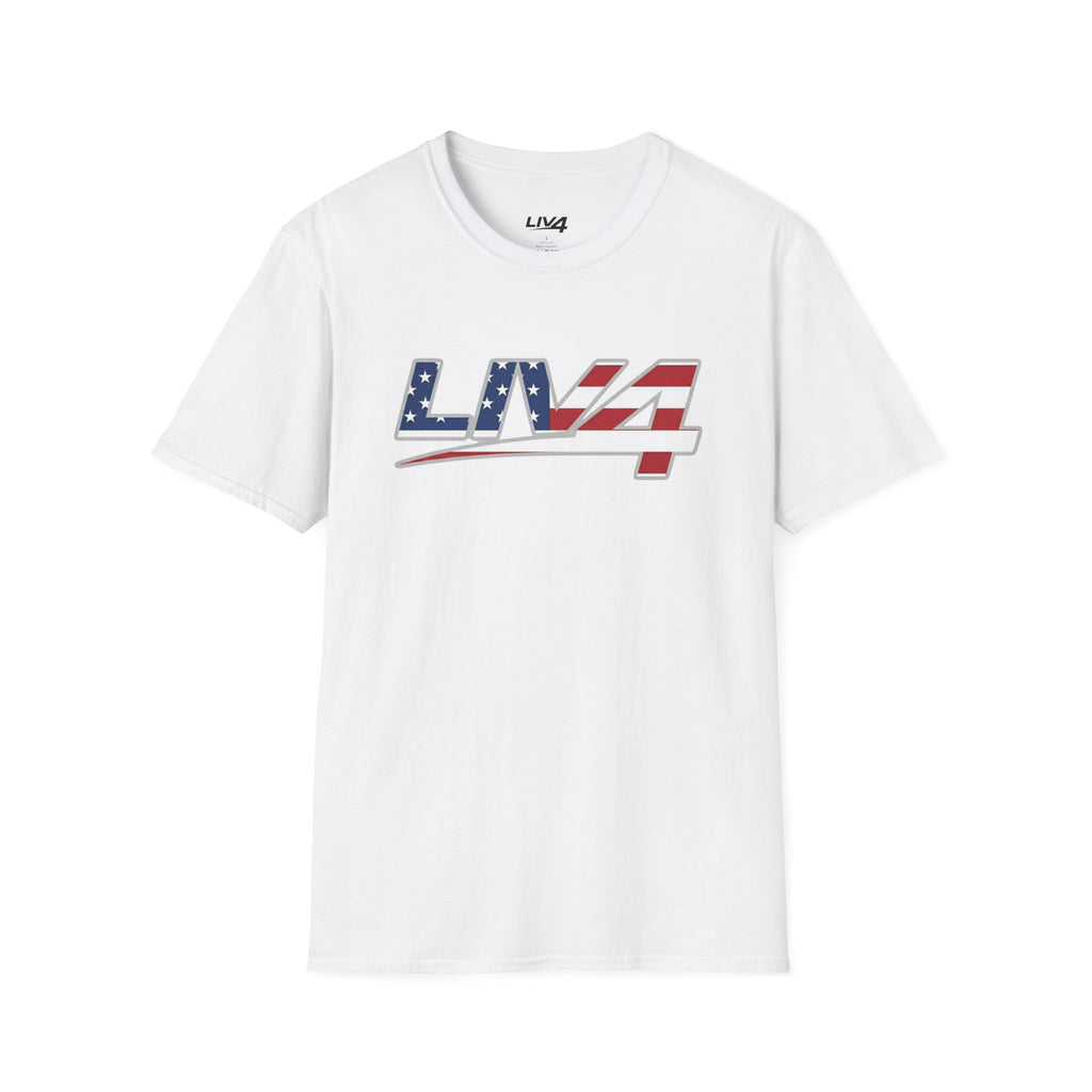LIV 4 Patriotic Unisex Lightweight T-Shirt