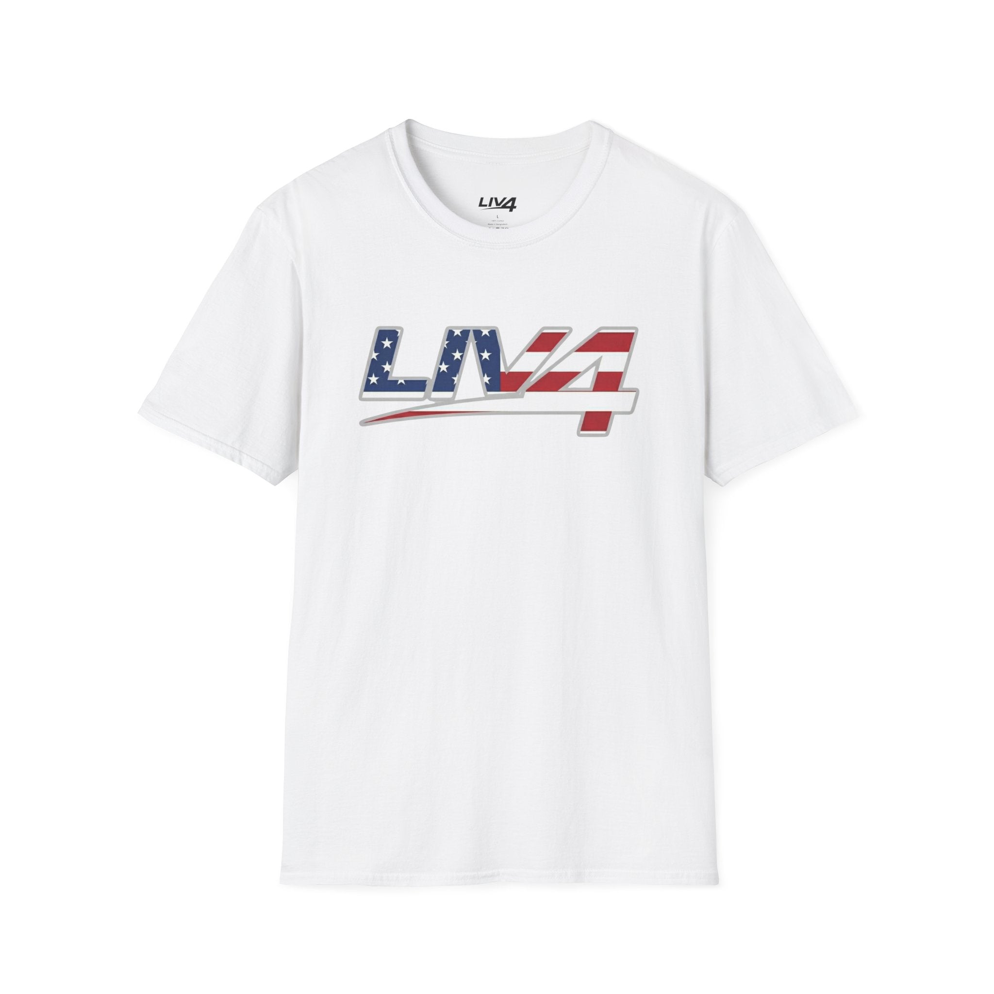 LIV 4 Patriotic Unisex Lightweight T-Shirt