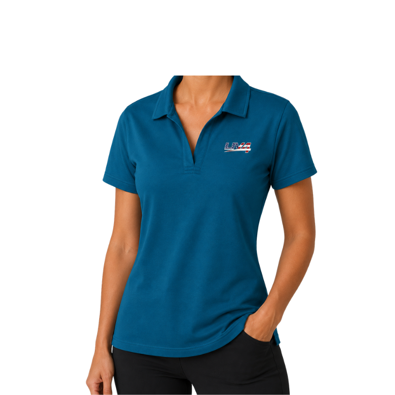 LIV 4 Patriotic Women's Performance Polo | UV Protection